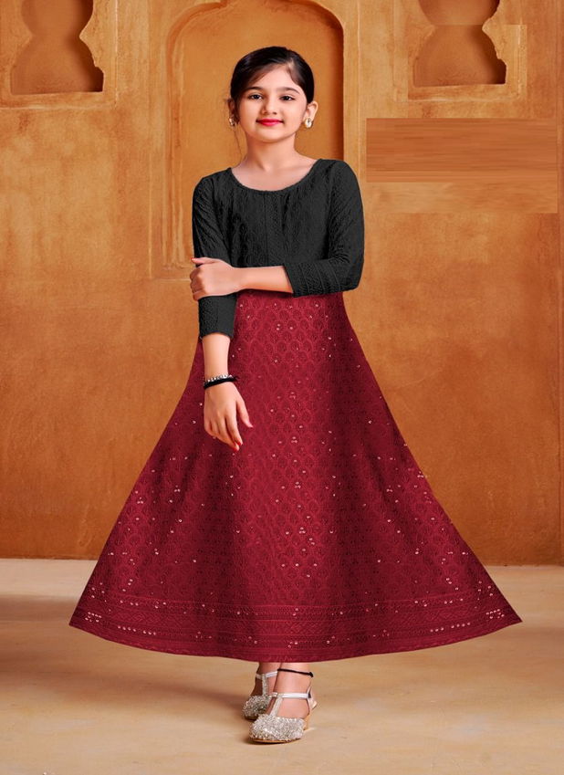 CHINKY MINKY Festive Wear Wholesale Kids Gown Collection